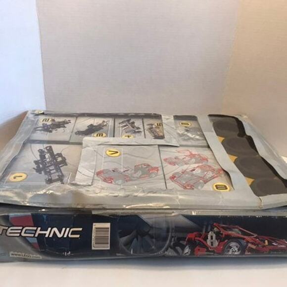 LEGO Technic 8448 Super Street Sensation Vintage 1999 Supercar New Damaged Box - Picture 4 of 12